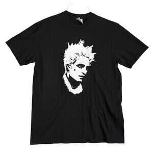 Spunk‎ Ransom Robert Pattinson Black T-Shirt Men's M Short Sleeve Kreeturez Punk